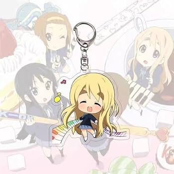 Amazon.co.jp: QETUO けいおん！アクリルキーホルダーK-ON！平沢